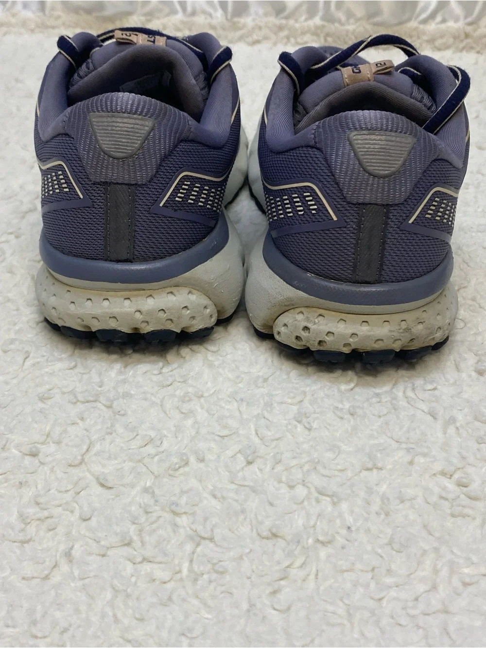 Brooks Ghost 12 Women's Running Shoes Blue Gray Athletic Sneakers Size 6